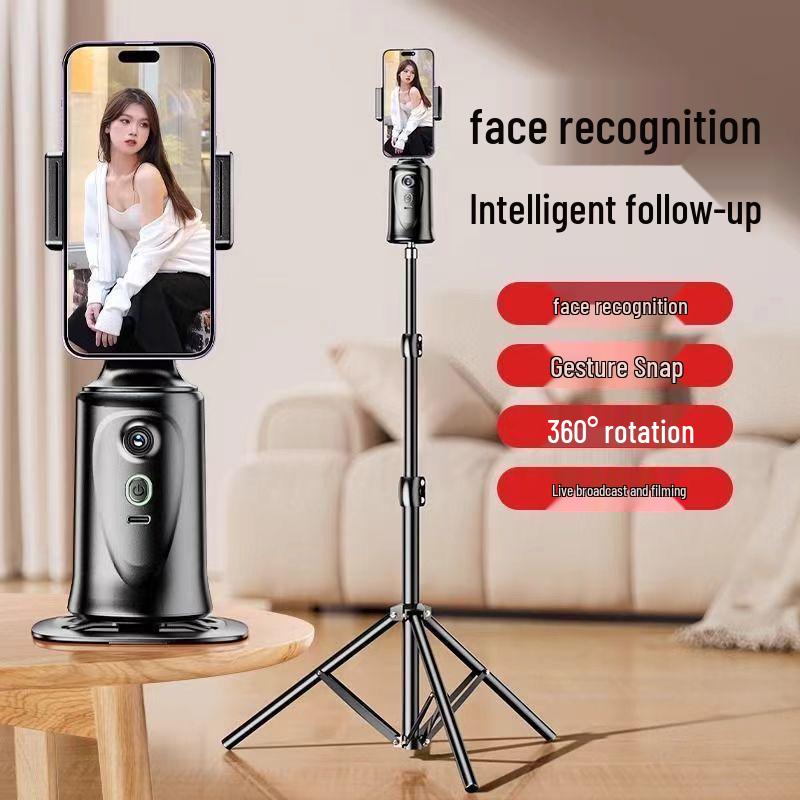 360° AI Face Tracking Selfie Gimbal Stabilizer for Smartphones
