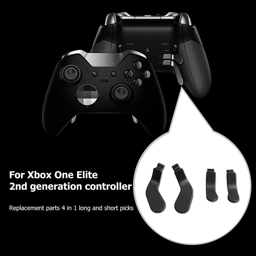 4x Interchangeable Paddles Hair Trigger Locks for Xbox Elite Controller Series 2 Electronic Machine Accessories