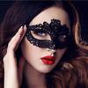 1 buc Femei Adulte Cuplu Petrecere Sexy Mistic Mască de Ochi cu Decorațiune Dantelă Neagră