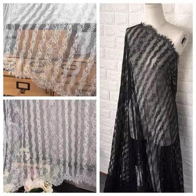 3 Meters, Long Thin Eyelash Lace, Lace Fabric DIY Base Shirt Skirt Dress Hanfu Fabric