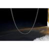 2-4mm Mens Womens Stainless Steel Black Rolo Cable Chain Necklace 45-75 Cm Acsergery Gift