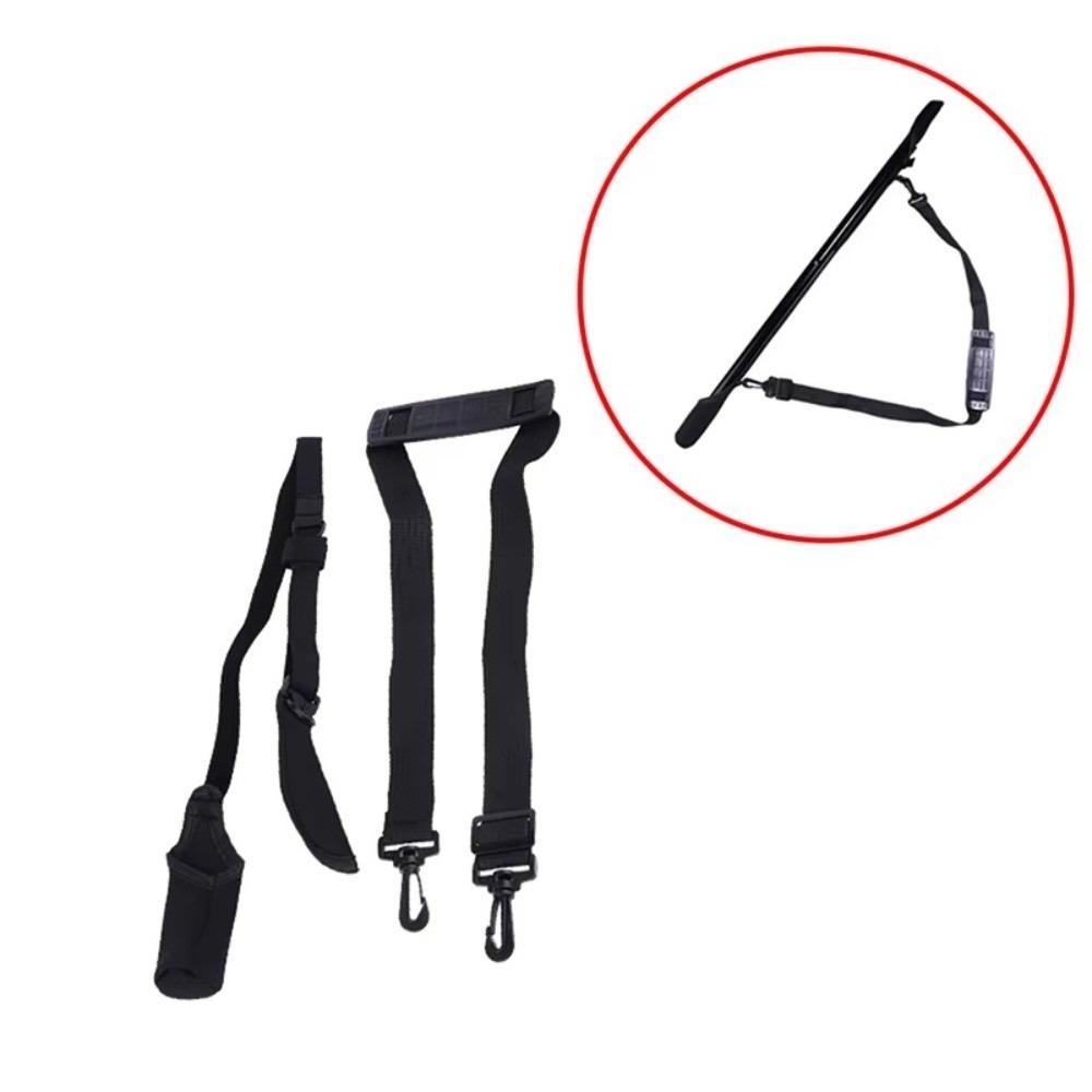 Elastic Tip Cover Fishing Rod Shoulder Belt Portable Fishing Rod Holder Strap Saltwater