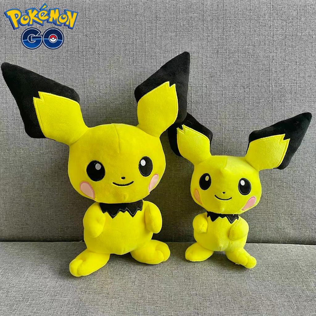 20-30cm Cartoon Raichu Pikachu Plush Toy Anime Pokmon Pichu Doll Cute Pikachu Sofa Pillow Kids Birthday Gift Home Decor