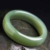 Hetian Jade Bangle Natural Nephrite Jade Bracelet for Women Gift for Her Lucky Protection Jewelry
