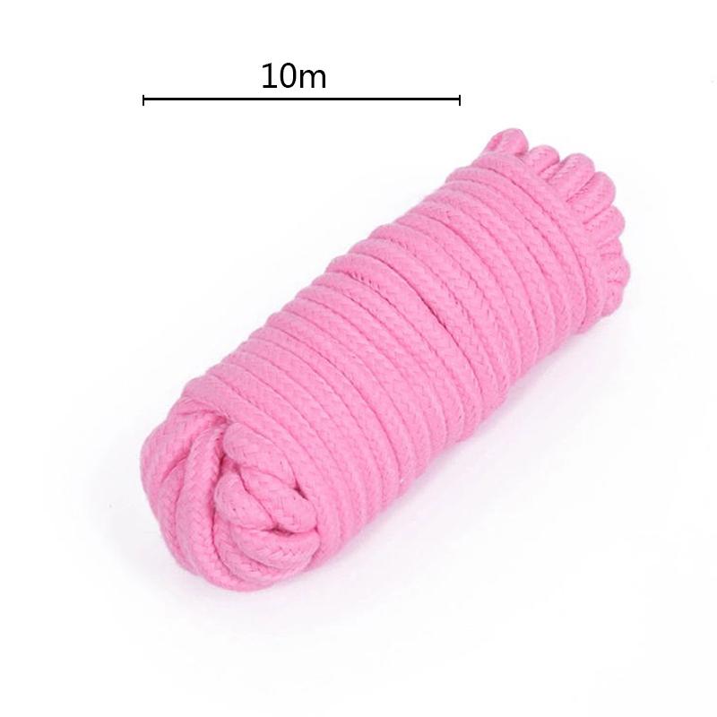 Sex Game Bondage Rope Restraint Rope Sex Toys for Couples SM Ropes SM Bondage Sex Rope 5M 10 Meters Thickened Soft Cord
