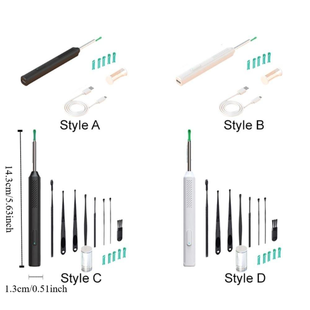 Wireless Ear Pick Camera Endoscope Ear Wax Removal Tool Household Smart Visual Ear Cleaner  Adult