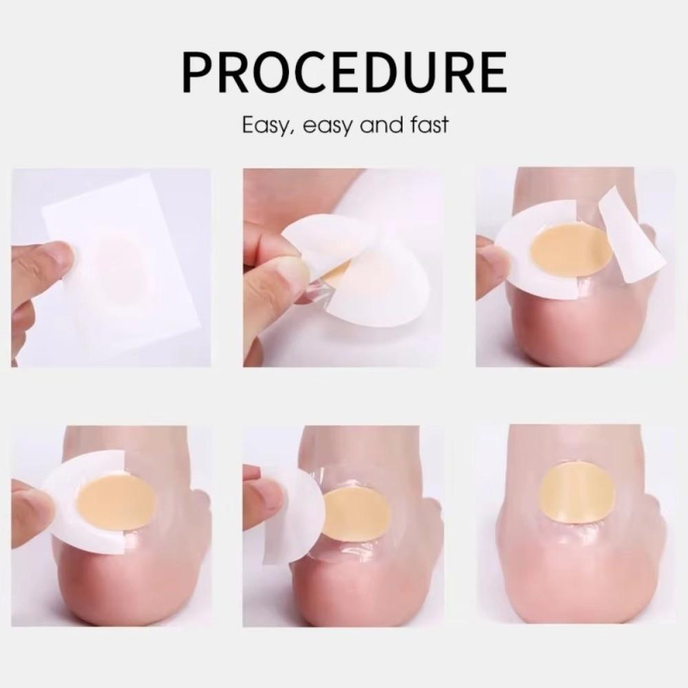 10-100pcs Adhesive Foot Patches Hydrocolloid Heel Liner Shoes Stickers  High Heel Shoes