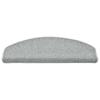 Stair Mats 30 Pcs. Light Gray 65X24X4 Cm
