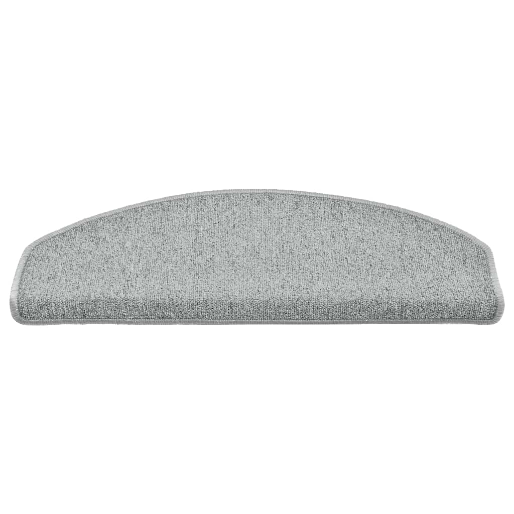 Stair Mats 30 Pcs. Light Gray 65X24X4 Cm