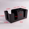 PP Plastic Multi-functional Tissue Box and Storage Rack for Countertops