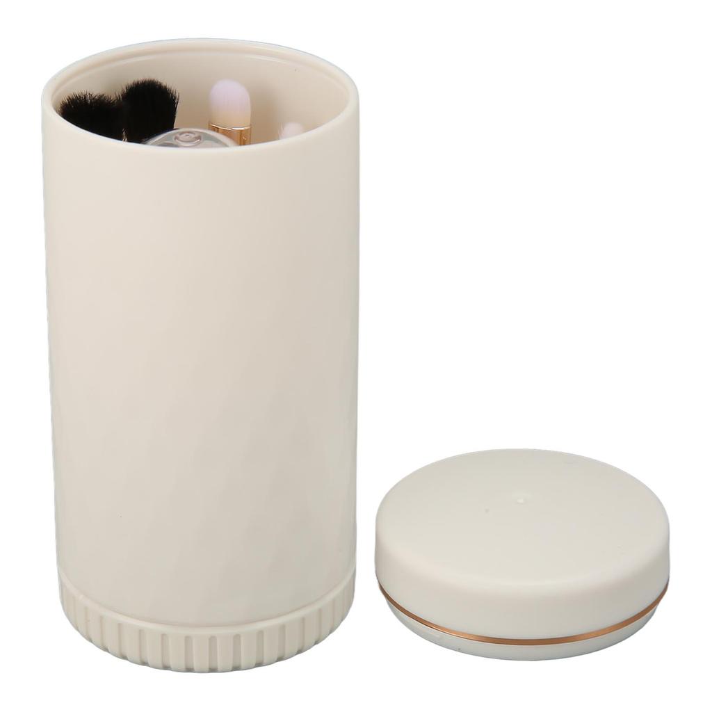 6 in 1 Makeup Brush Set Portable Synthetic Cosmetic Brushes Set for   Blending Powder Eye Shadow with Mirror