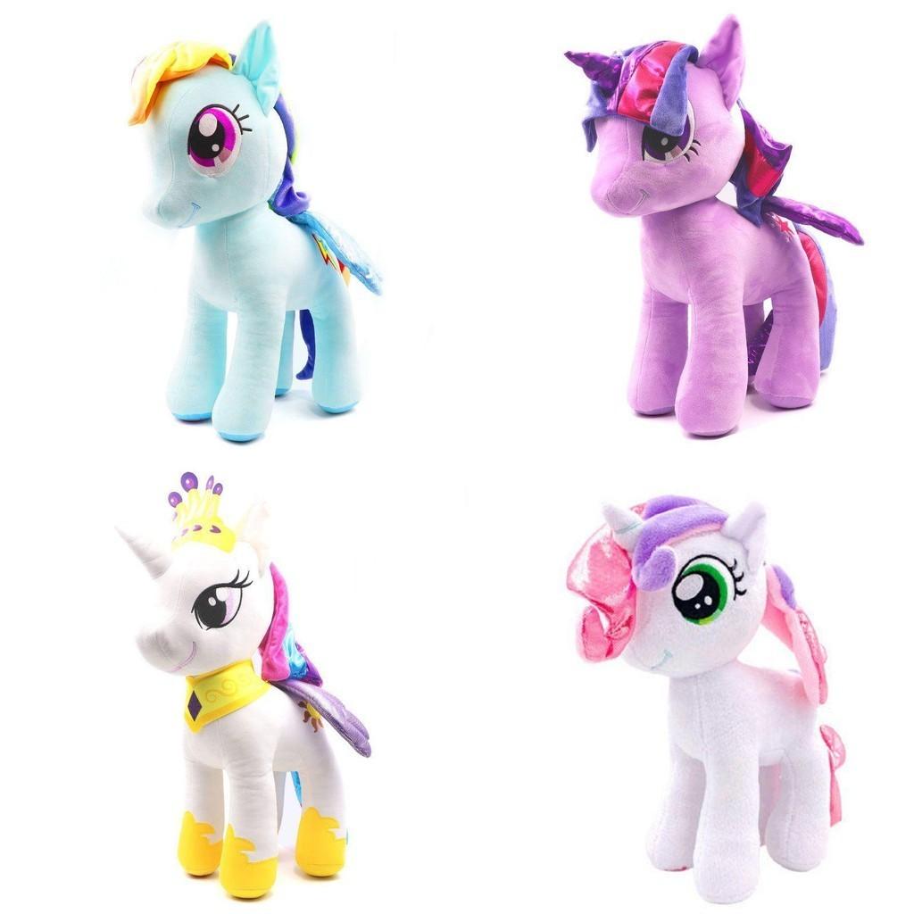 Adorabile Peluche My Little Pony Twilight Sparkle Pinkie Pie Bambole Morbide Ripiene Regalo