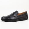 Doudou Shoes Men's Leather Top Layer Cowhide  New Summer Handmade Casual Breathable Soft Bottom Slip-on Loafers