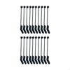 20 -fold Fishing Hook Protector Hooks Aligner for