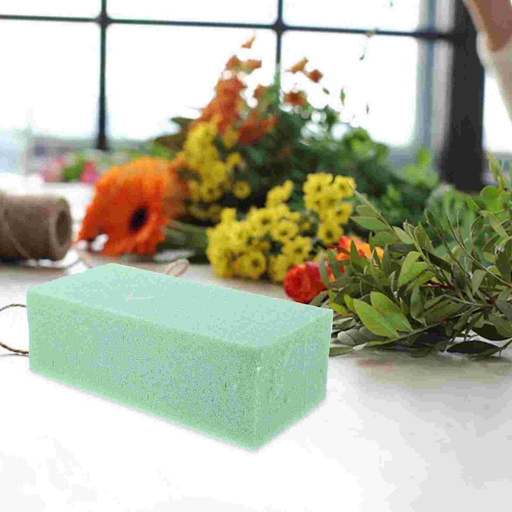5 Pcs DIY Floral Foam Brick Rectangle Artificial Flower Mud for Wedding Home Party Packing Decor Supplies