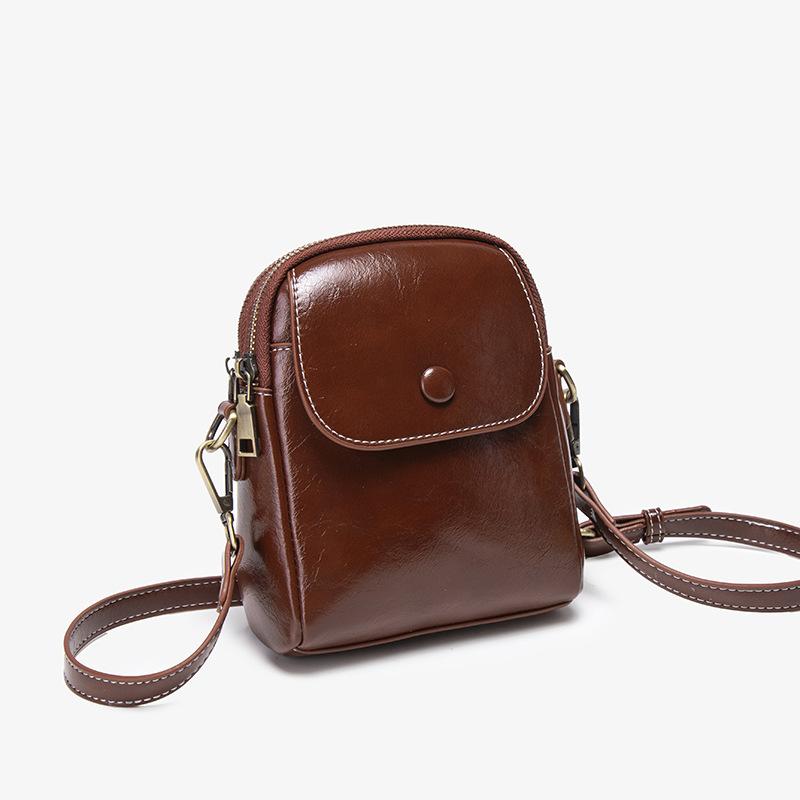 Shell Small Bag New Women's Bag Mobile Phone Bag, Summer Retro Single Shoulder Crossbody Bag