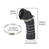 11618506079 Turbo Intercooler Hose Pipe Air Intake Hose Charge Hose For BMW X5 E70 2006-2018 For BMW X6 E71 3.0D 3.5D 2007-2010