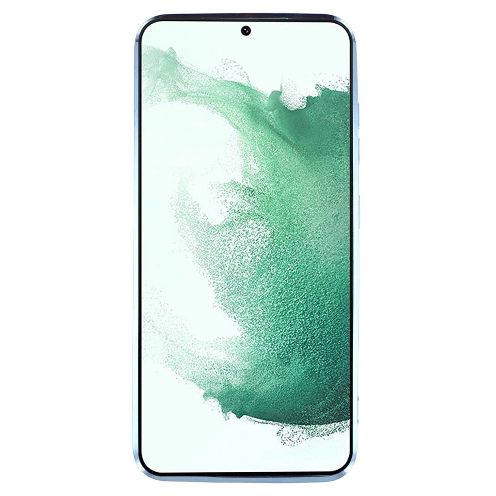 KADEM For Samsung Galaxy S23 TPU Case with Kickstand Flower Pattern Rhinestone Decor