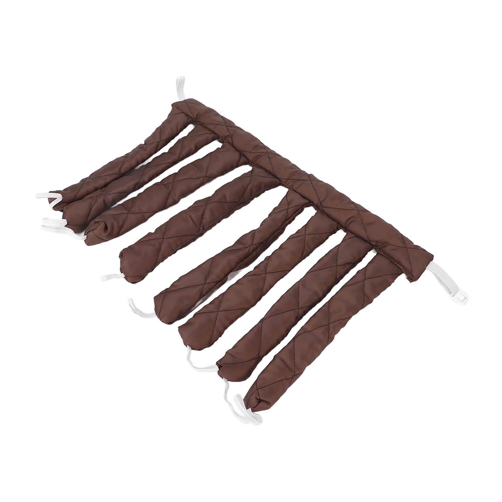 

Безнагревный щипцы для завивки волос Спящие локоны для укладки волос Роликовая лента для женщин и девочек Очень длинные волосыКоричневый коричневый