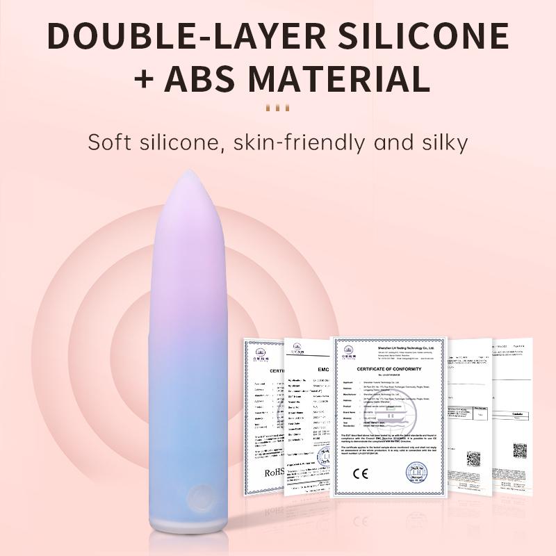 USB Rechargeable Gradient Vibrating Egg, 10-frequency Female Masturbation Device, Orgasm Vibrating Massager, Sex Toy.