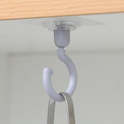 Stick Ceiling Hook 360° Rotatable Ceiling Wall Hook Home Multifunctional Kitchen Bathroom Self-adhesive Hook