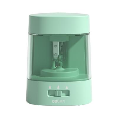 Ink Chips Deli Electric Pencil Sharpener Compatible Pencils and Colored Pencils Product VA3 Pencil Stationery and Compact Pastel Sharpening Even for