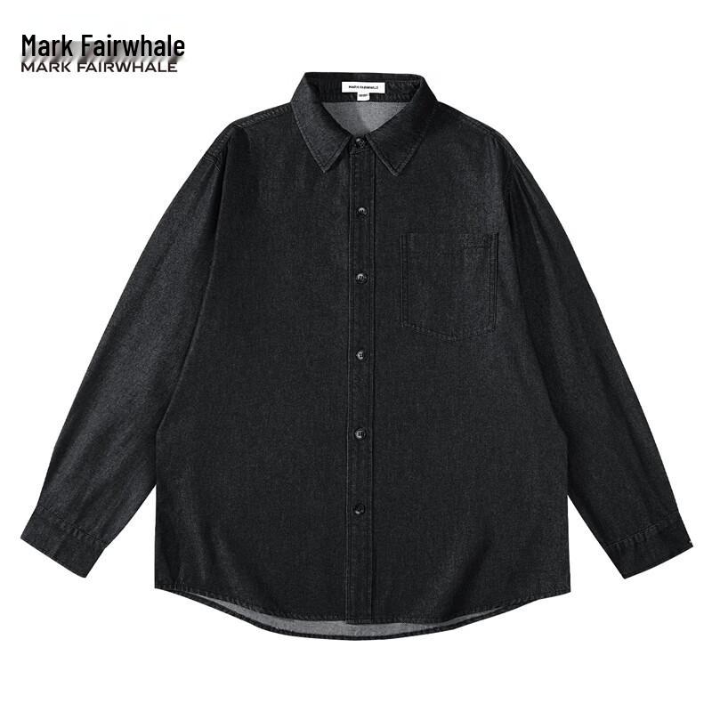 Mark Fairwhale Men s Embroidered Denim Shirt XL