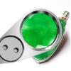 40X Full Metal Illuminated Jewelers Magnifier Best Pocket Folding Magnifying Glass Jewelers Lens Eye Loupe with LED
