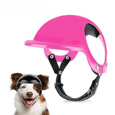 Dog Safety Helmet Pet Hat Small Dogs Motorcycle Helmet Bike Cat Hat Outdoor Riding Puppy Cap