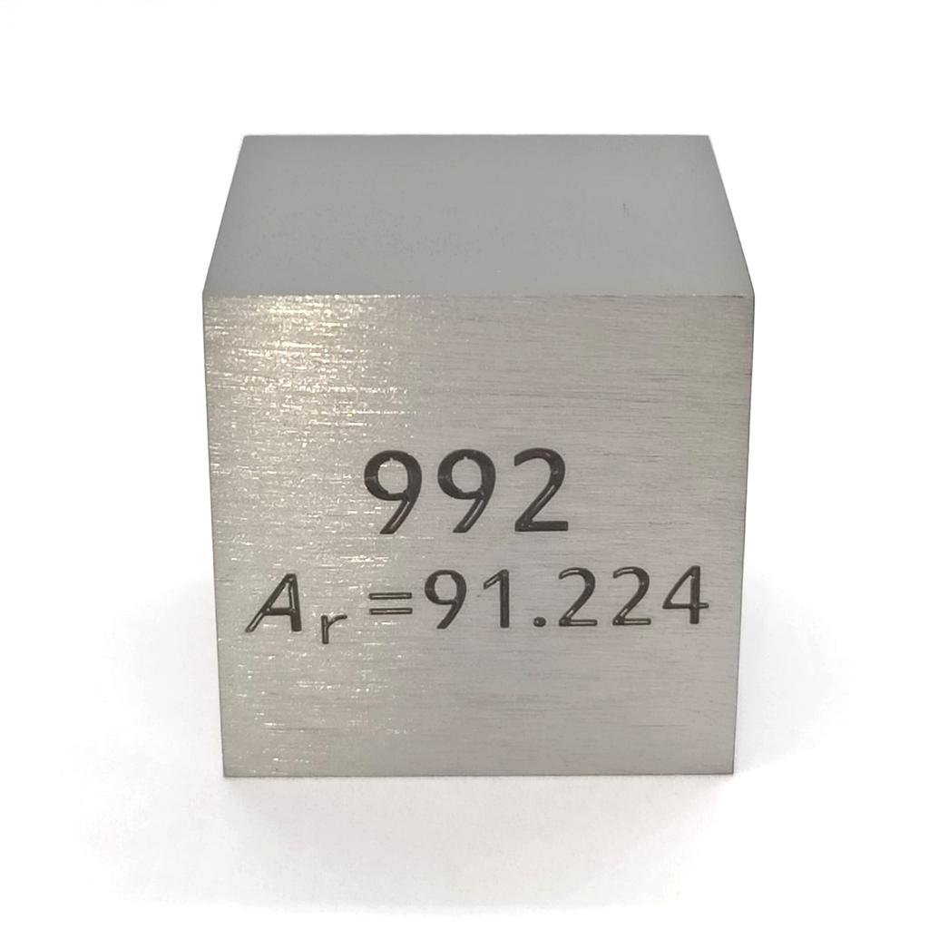Elemental Zirconium Marking Normal Specimen (Zr) (25mm Cube, A, Face)