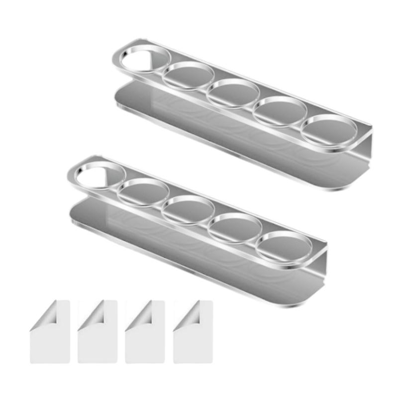 

Прочный акриловый держатель для флаконов, кейс для хранения с 5 слотами, аксессуар для флаконов 10 мл U 100, идеально подходит для повседневного использования 1