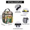 Anime Sakamoto Days Sakamoto's Insulated Lunch Bag for Women Kids Portable Food Boxes Thermal Lunch Box Tote