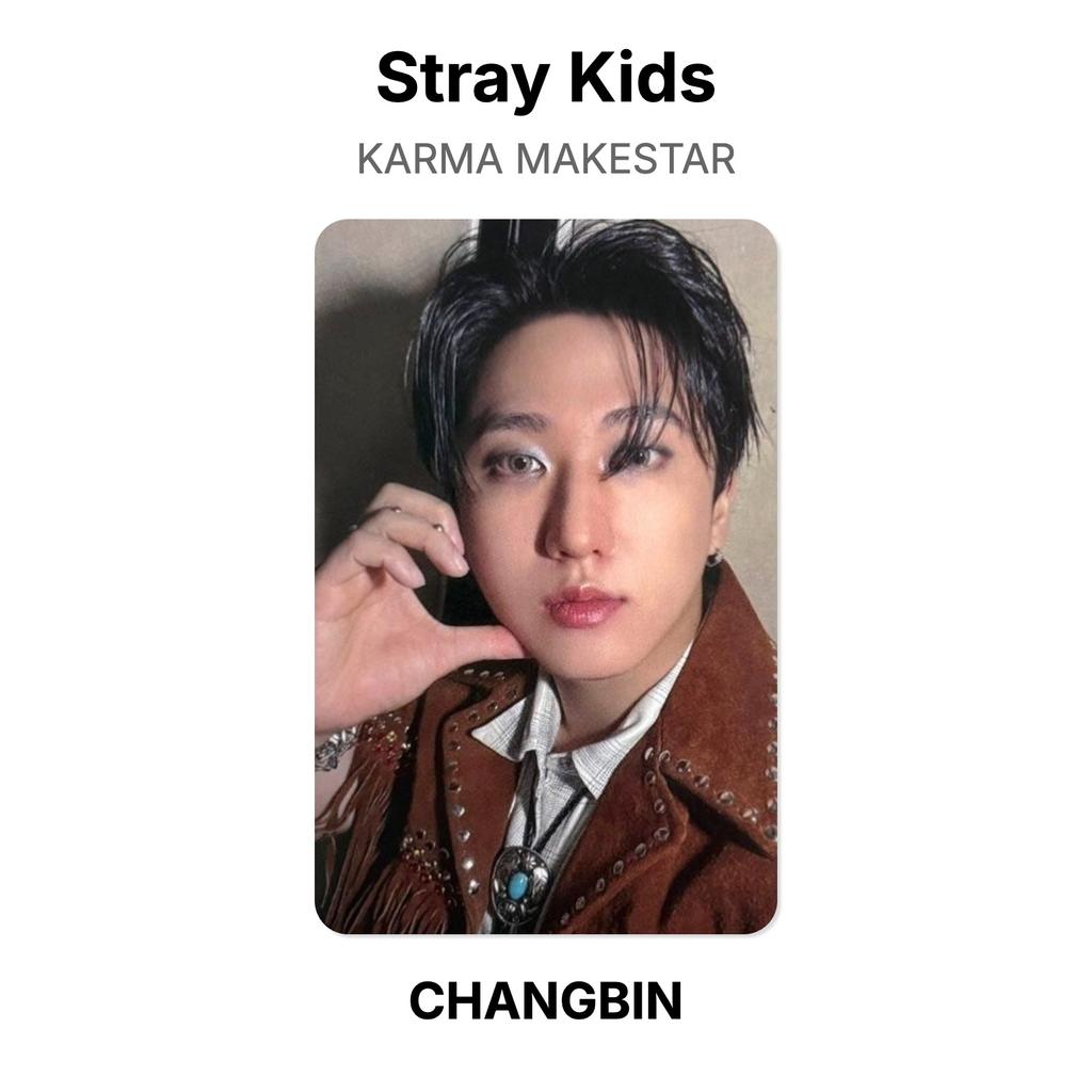 Stray Kids KARMA MAKESTAR Official Photocard