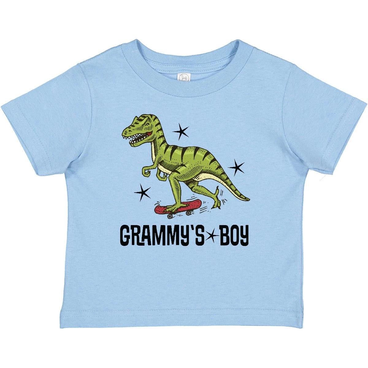Inktastic Grammys Boy Grandson Dinosaur Baby T-Shirt Grammy Grandchildren Childs 160