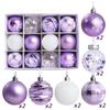 DIY Christmas Tree Ornaments Painted Christmas Balls Xmas Tree Hangings Pendant  Xmas Decorations