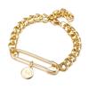 iF ME Korean Multilayer Bracelet Retro Pendant Couple Bracelets Jewelry Accessories