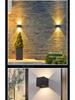 Double-Head Dimmable Outdoor Waterproof Wall Lamp