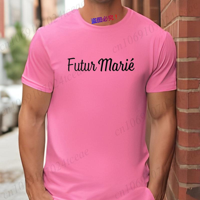 Team Groom Tshirts Future Groom Best Man Styles Tops Ideal for French Men EVG Single Farewell Bachelor Party Tees