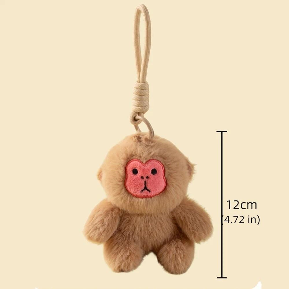 Stuffed Animals Monkey Plush Pendant Plush Doll Monkey Car Pendant Backpack Decoration