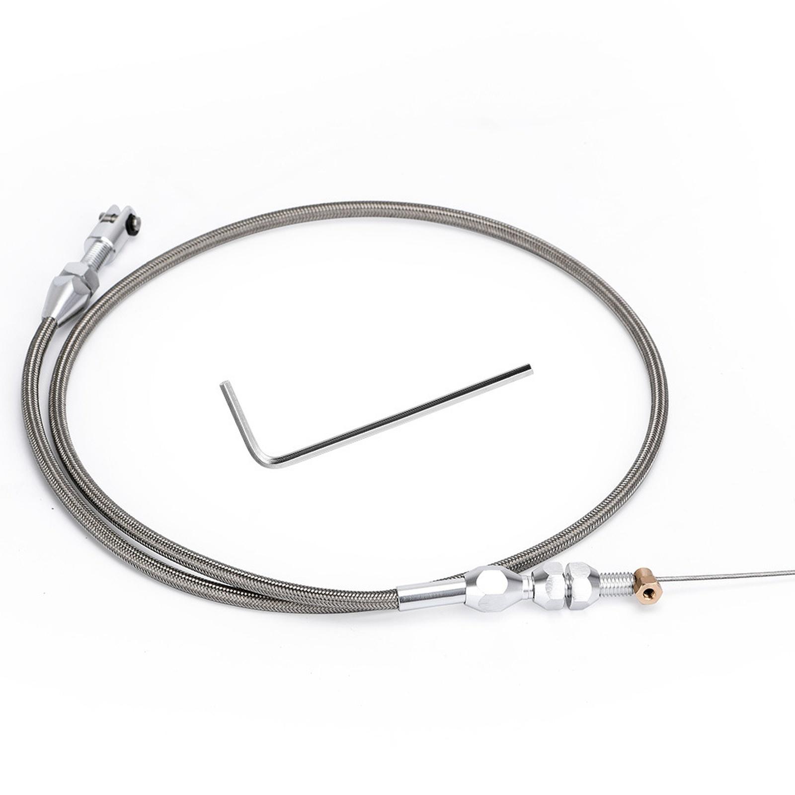 

New Throttle Cable Kit Gas Cable 36 Inch Fit Most Gas Pedals More Responsive For LS1 Engines 5.7L 97-04 One Size