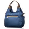 [ellesse] 2-Way Shoulder Bag for Women - Handbag, Crossbody, Shoulder Bag - Soft and Lightweight - Multiple Compartments - Large Capacity - Navy