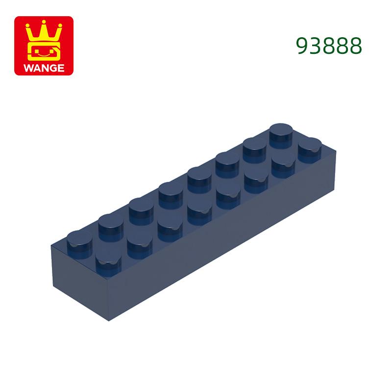 21Pcs/Lot 93888 Timeless Basic Thick 2x8 Constructing Blocks Construction Accessories Works With Brick Children Playthings Present