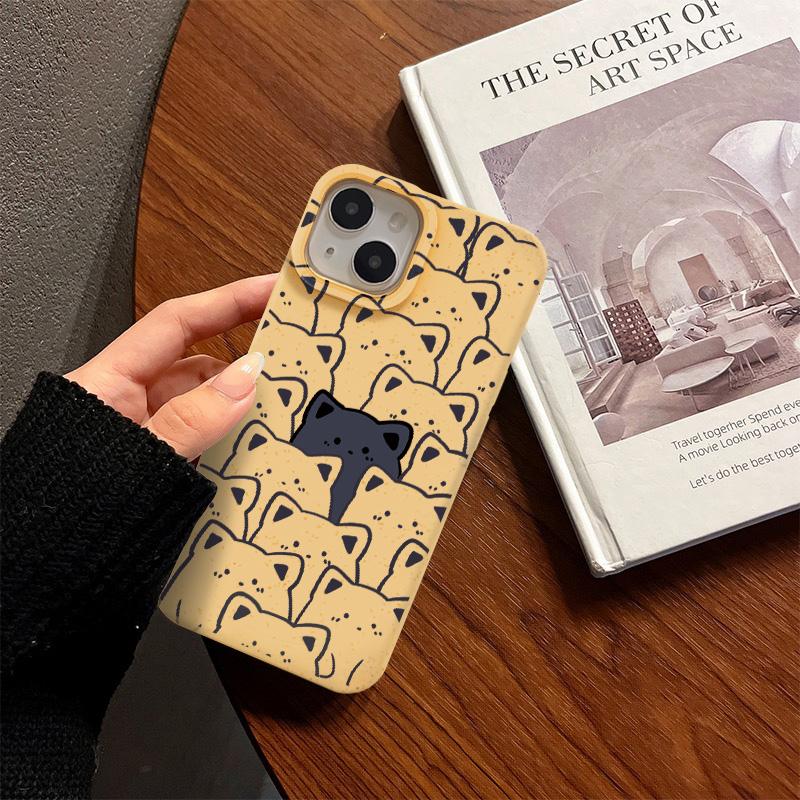 Mobile Phone Cases for iPhone 11 13 XR 15 Pro Max 12 14 Pro Max Case iPhone 16 7 Plus 8 Plus XS Max Degradable and Environmentally Friendly