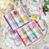 ZABC Emotion Series Floral Tape Set: 2 Styles for Journal Decoration and Collage