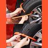 Winter Wheels Belt Zip Tie Tire Chains 40 Pieces Anti-Skid Reusable Wheel Cables for Winter Ice Muddy Roads Vehicles Trucks SUVs