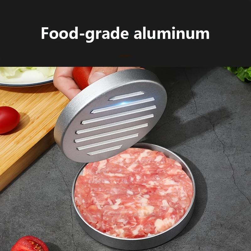 Manufacturer Direct Hamburger Patty Press Mold, Round Manual Meat Patty Maker