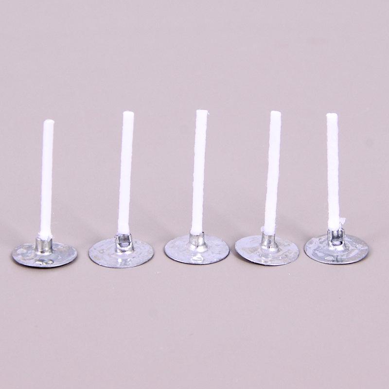Cross-Border Cotton Wick Wax Core Tealight with Aluminum Shell