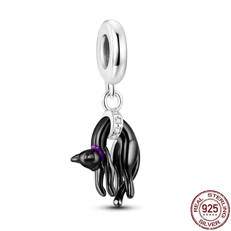 Cute Animals Beads Charms Fit Original 3Mm Bracelet Dog Cat Owl Rabbit Diy Jewelry Making Animals Protection