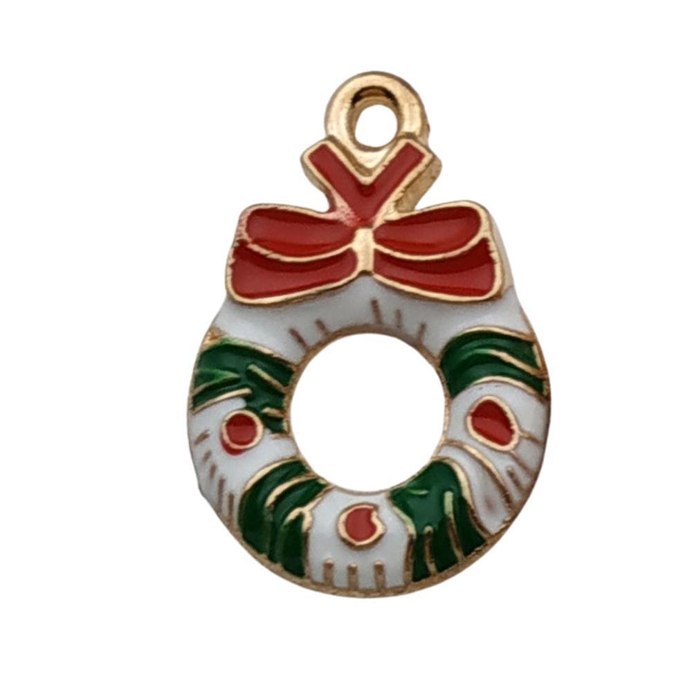 140 Kinds Of Christmas Drips Santa Claus Snowman Snowflake Deer Earrings Bracelet Pendant Diy Jewelry Accessories