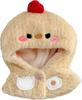 Fluffy Animal Kigurumi (10cm) Chick Plush Clothes, Kigurumi Accessories, Otaku Activities, Doll Mascot, Kpopdoll Costume [Used]